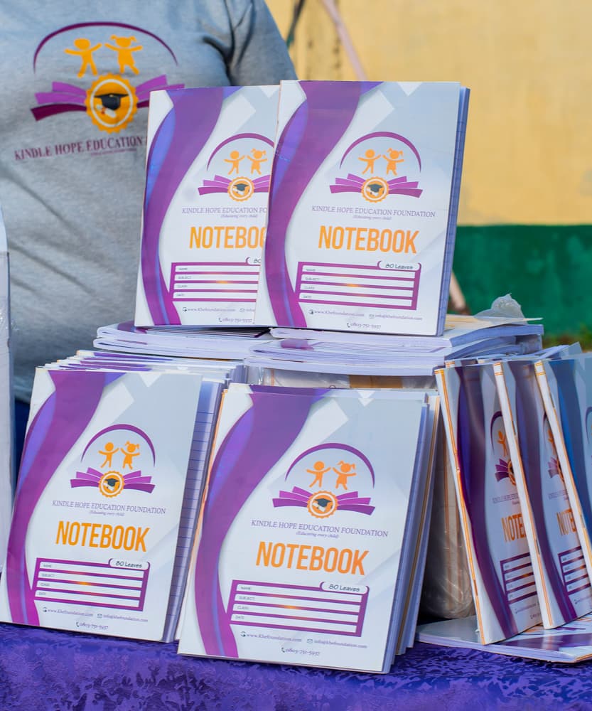 School bus donation ceremony